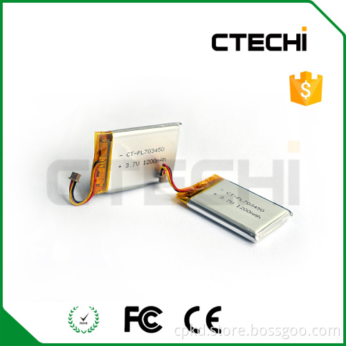 Li ion polymer battery 703450 for laser equipment